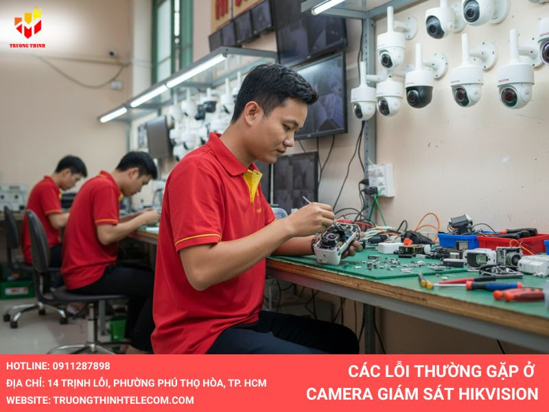 Các Lỗi Thường Gặp Ở Camera Giám Sát Hikvision