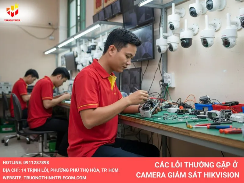 Các Lỗi Thường Gặp Ở Camera Giám Sát Hikvision