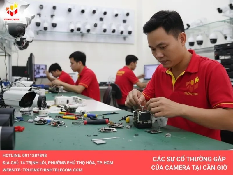 Các Sự Cố Thường Gặp Của Camera Tại Cần Giờ