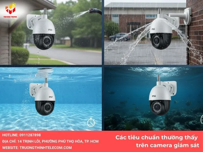 Các tiêu chuẩn thường thấy trên camera giám sát