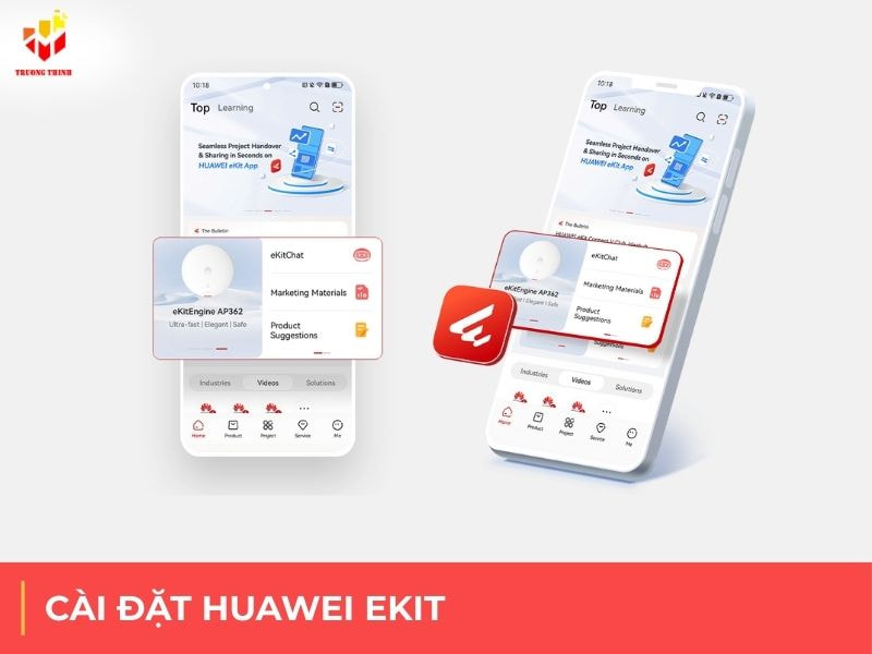 Cài đặt Huawei Ekit