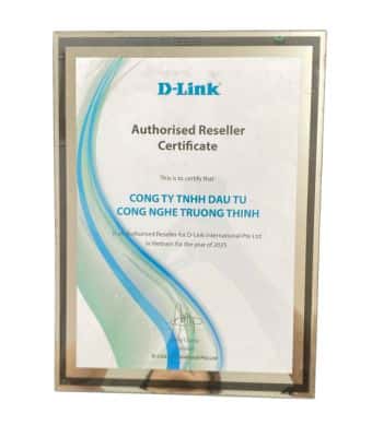 Chứng nhận đại lý phân phối D-Link
