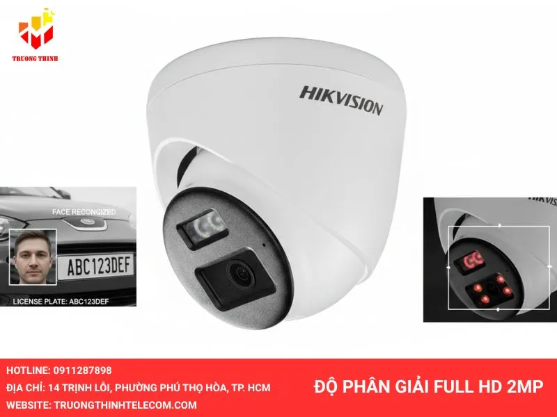 Độ phân giải Full HD 2MP (1920×1080)