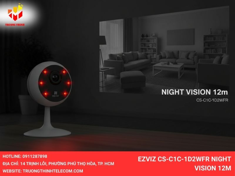 EZVIZ CS-C1C-1D2WFR night vision 12m