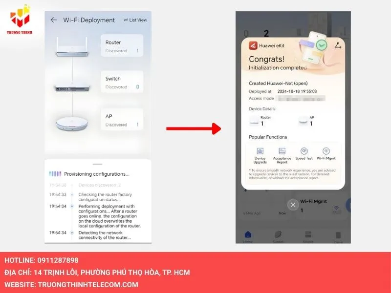 Kết nối thành công