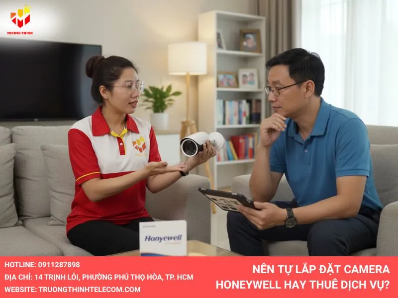 Nên tự lắp đặt camera hay thuê dịch vụ