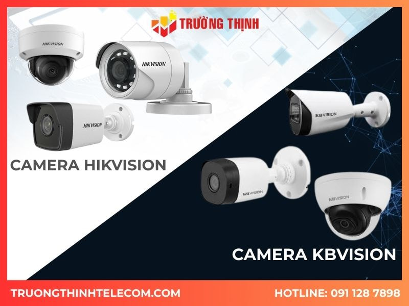 so sánh camera Hikvision và KBVISION