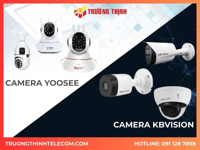 So sánh camera KBVISION và Yoosee
