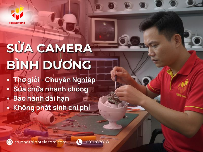 Sửa camera Bình Dương