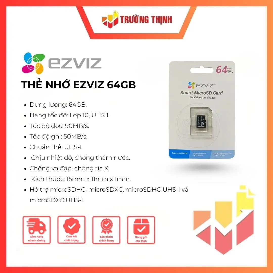 Thẻ nhớ Ezviz 64GB