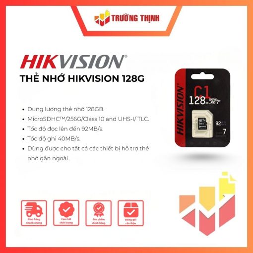 Thẻ nhớ Hikvision 128G