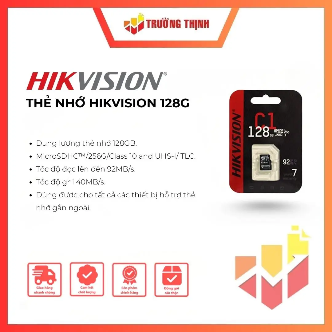 Thẻ nhớ Hikvision 128G