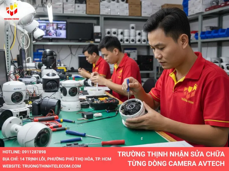 Trường Thịnh nhận sửa chữa theo từng dòng camera Avtech