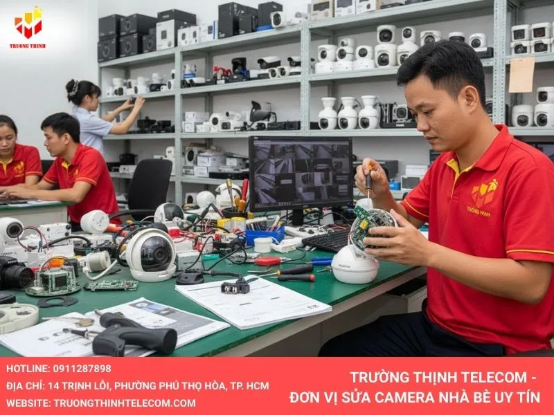 Trường Thịnh Telecom - Đơn Vị Sửa Camera Nhà Bè Uy Tín