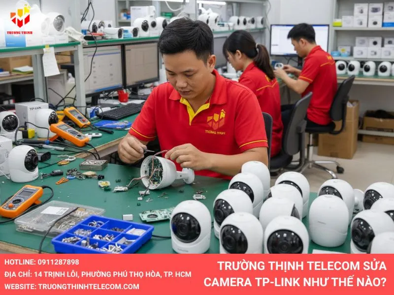 Trường Thịnh Telecom Sửa Camera TP-Link Như Thế Nào?