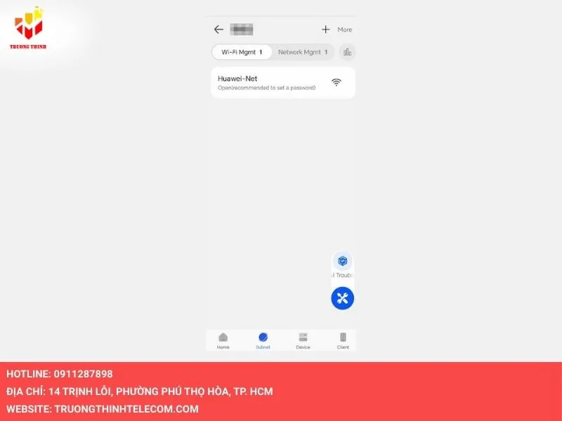 Vào dự án mong muốn bật IPv6