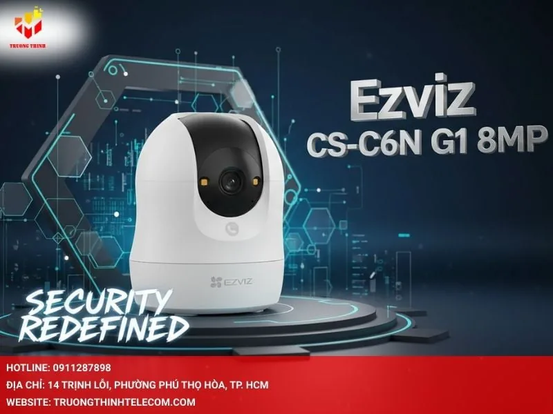 Ezviz CS-C6N G1 8MP (Siêu phẩm độ nét 4K)