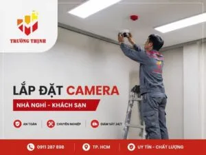 Lắp đặt camera nhà nghỉ khách sạn