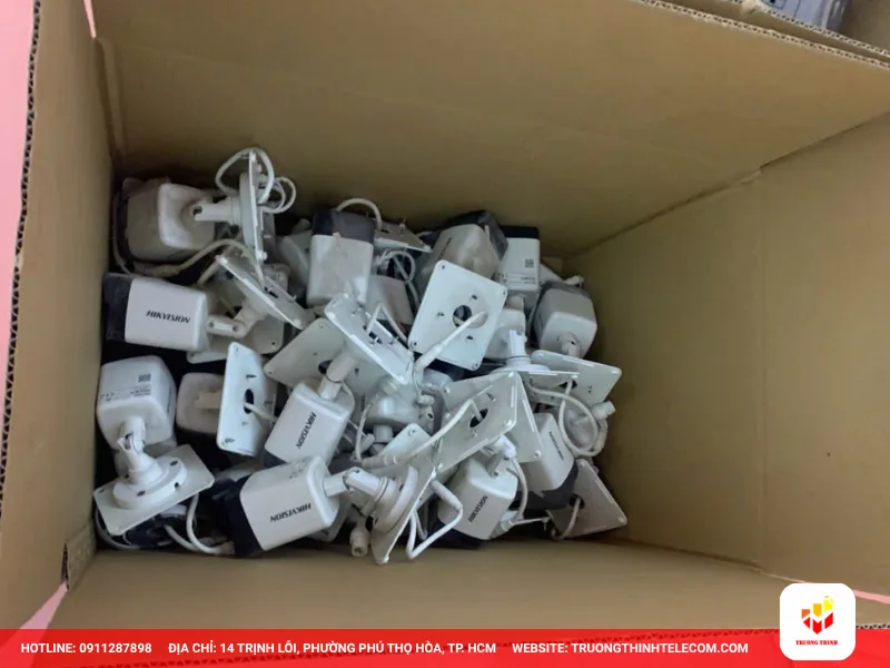 Lắp đặt hệ thống camera giám sát cho bãi giữ xe tại Nguyễn Thị Định