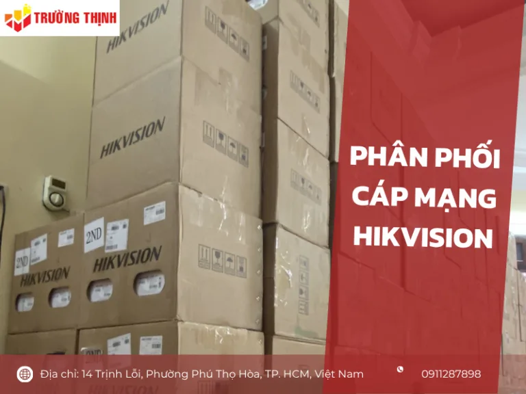Phân phối cáp mạng Hikvision