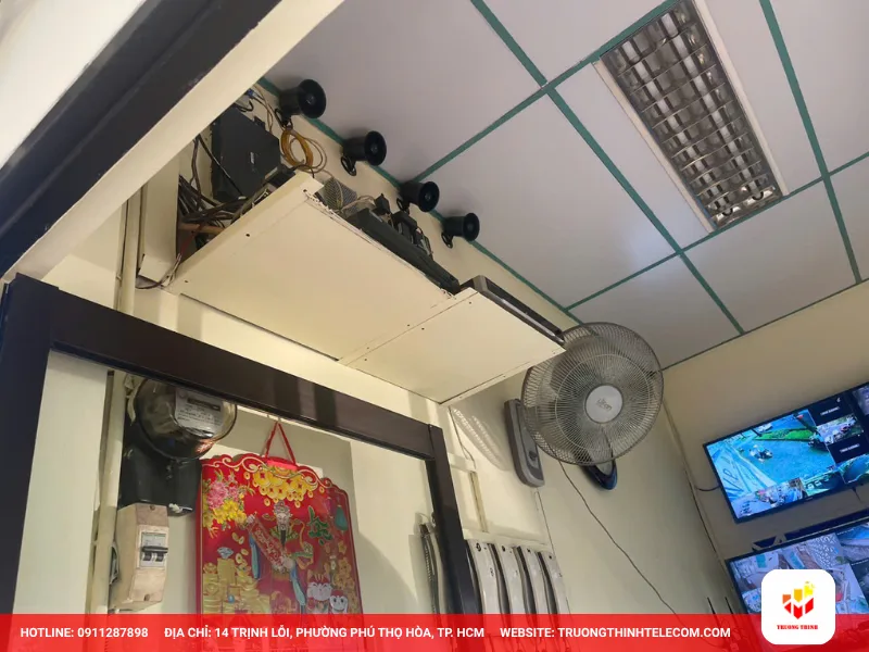 Triển khai hệ thống 37 camera cho chung cư tại Bình An
