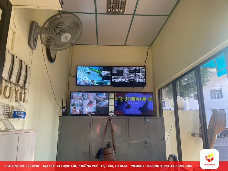 Triển khai hệ thống 37 camera cho chung cư tại Bình An