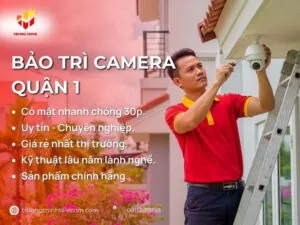 Bảo trì camera Quận 1
