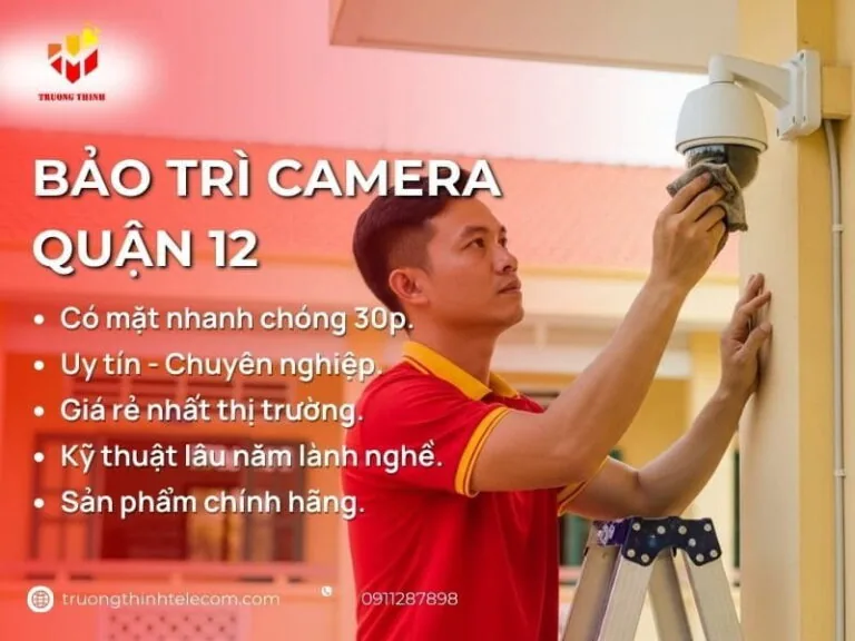 Bảo trì camera Quận 12