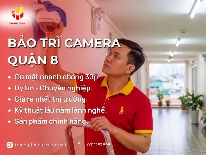 Bảo trì camera Quận 8