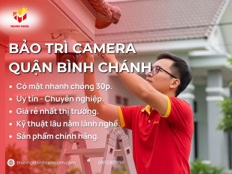 Bảo trì camera Quận Bình Chánh