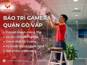 Bảo trì camera Quận Gò Vấp
