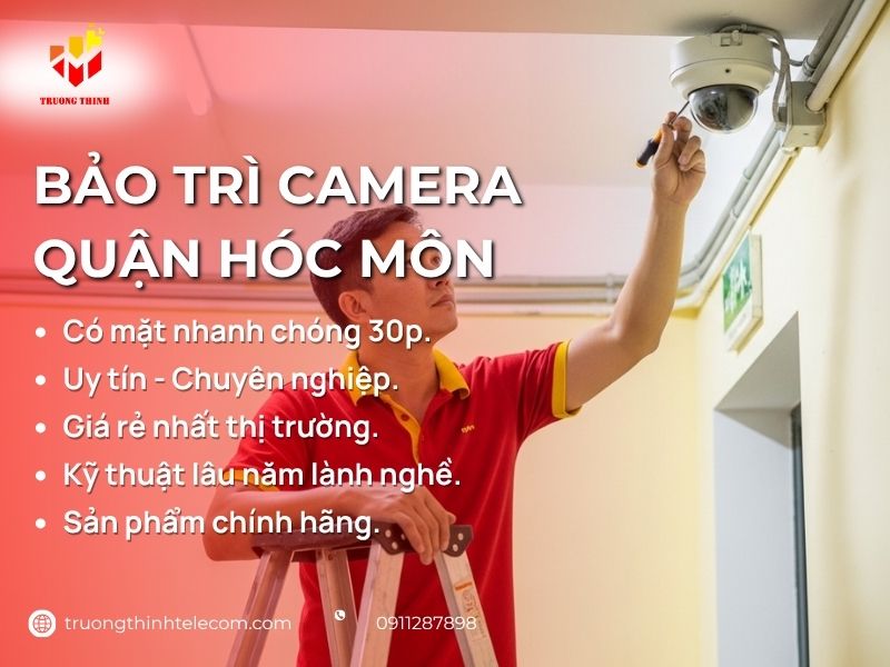 Bảo trì camera Hóc môn