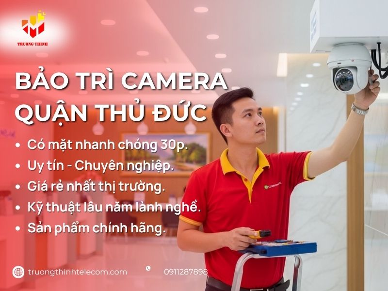 Bảo trì camera Quận Thủ Đức