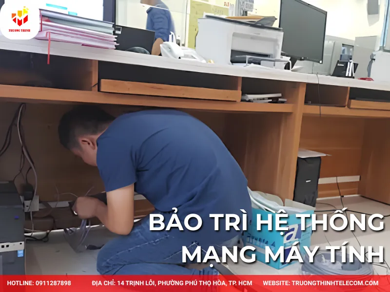 Bảo trì hệ thống mạng máy tính