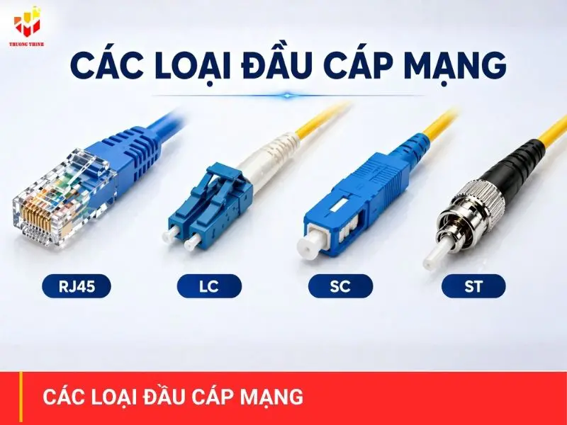 Các loại đầu cáp mạng