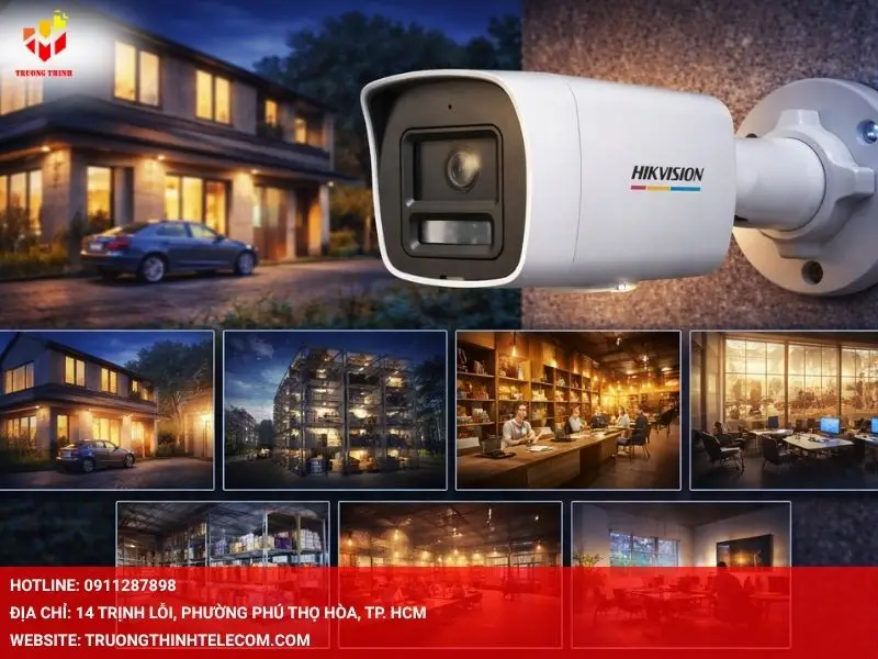 Camera DS-2CD1027G2H-LIU phù hợp cho không gian nào?