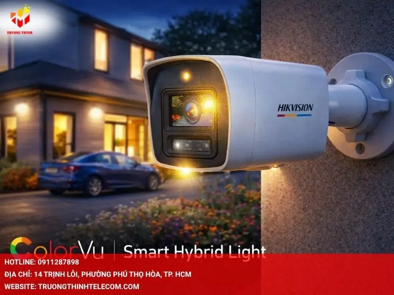 Công nghệ ColorVu kết hợp Smart Hybrid Light đột phá