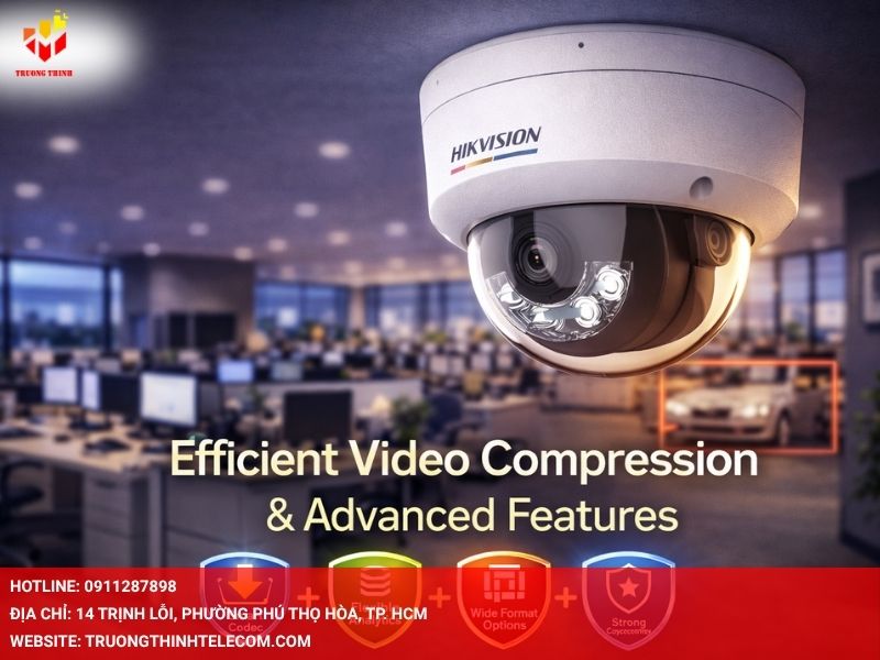 Nén video hiệu quả và các tính năng bổ trợ  