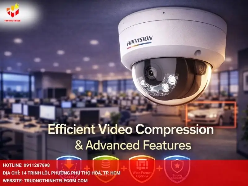 Nén video hiệu quả và các tính năng bổ trợ  