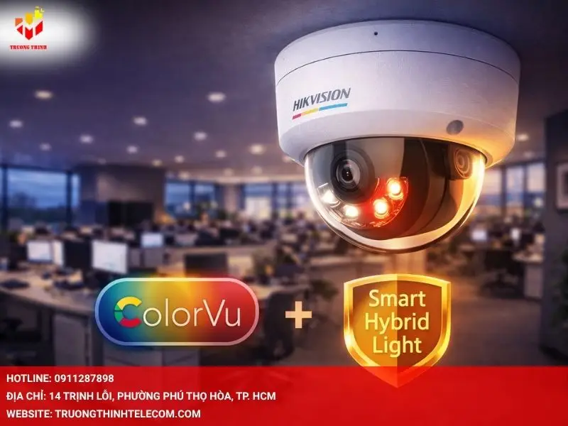 Công nghệ ColorVu và Smart Hybrid Light