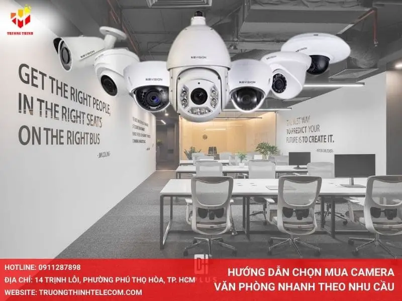 Hướng dẫn chọn mua camera văn phòng nhanh theo nhu cầu