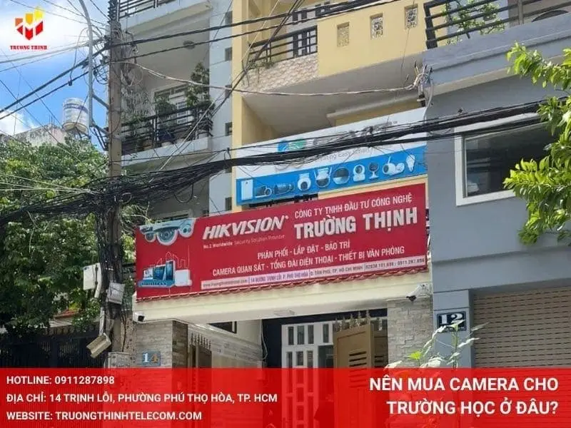 Trường Thịnh Telecom tự hào là đơn vị hàng đầu cung cấp camera