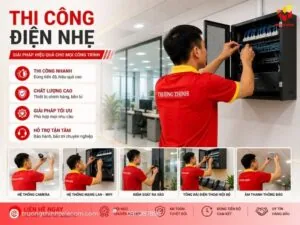 thi công điện nhẹ