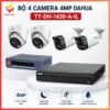 Trọn 4 camera Dahua TT-DH-1439-A-IL