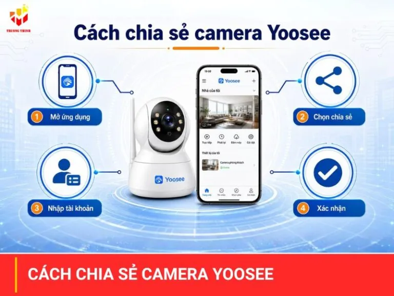 Cách chia sẻ camera Yoosee