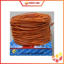 Cáp GOLDEN JAPAN 4 PAIR UTP CAT 5E 100M Màu Cam