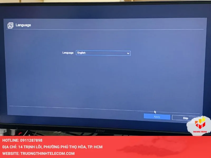 Giao diện chính của đầu hình 4.0