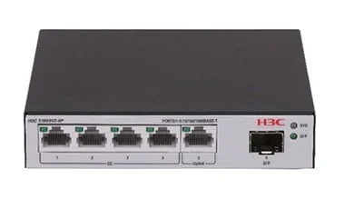 Switch Web Managed H3C S1600V2-6P 5GE + 1 SFP