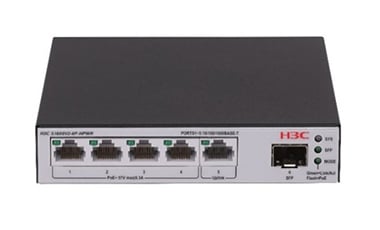 H3C S1600V2-6P-HPWR - Switch Web Managed PoE
