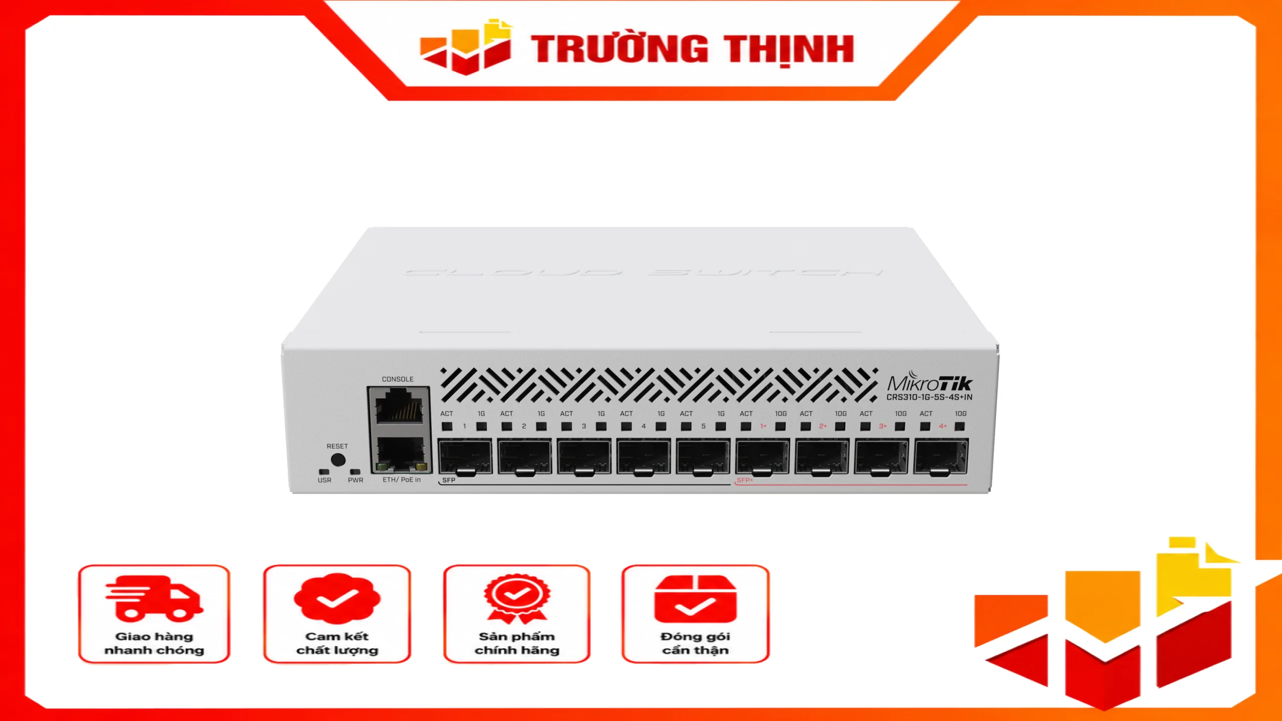 MikroTik CRS310-1G-5S-4S+IN